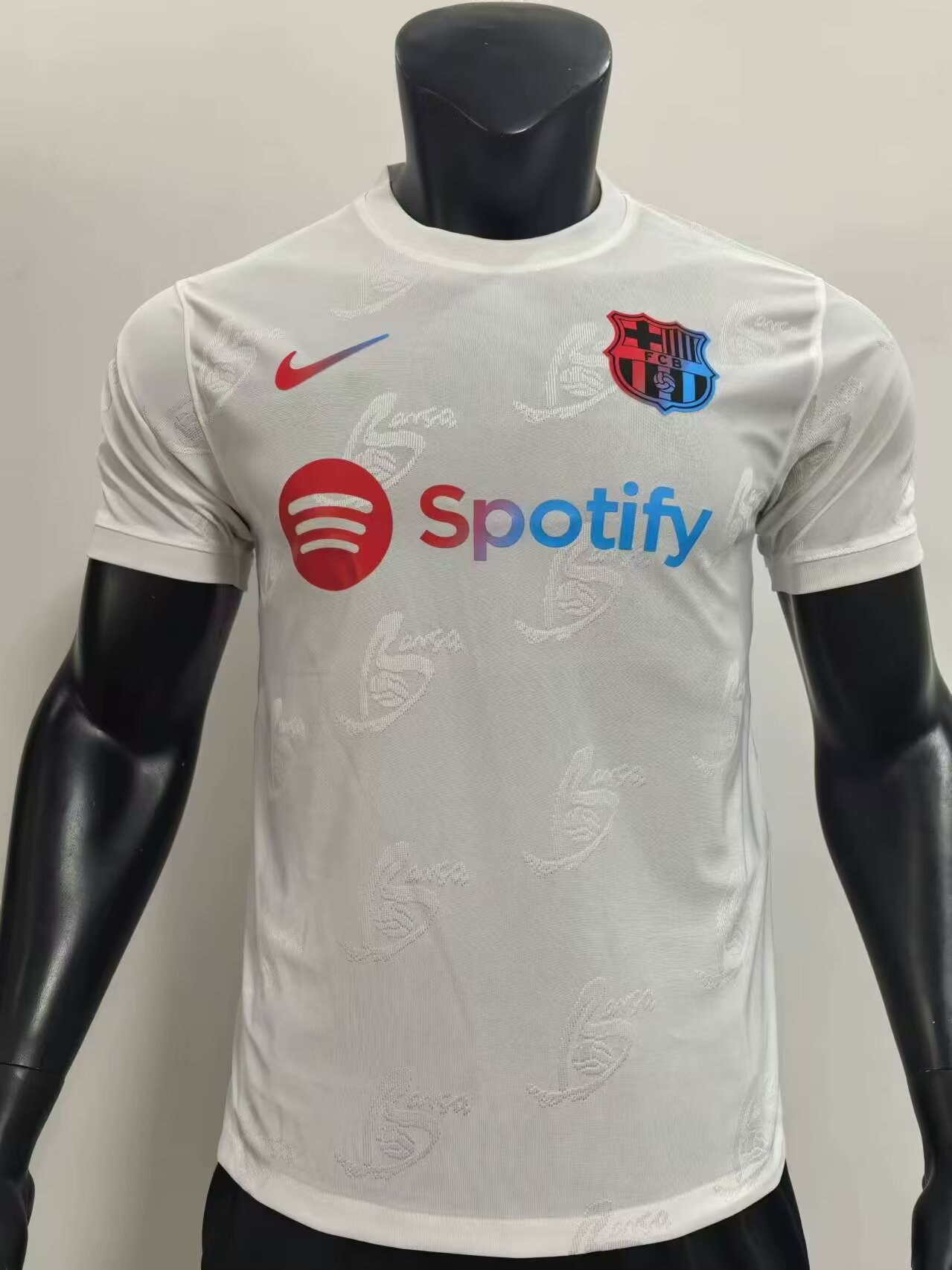 AAA Quality Barcelona 24/25 White Training Jersey(Player)